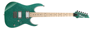 Ibanez RG421MSP-TSP RG Standard Turquoise Sparkle Electric Guitar